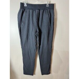 Lululemon Jogger Mens Large Pants Tapered Charcoal Heather Gray Pockets